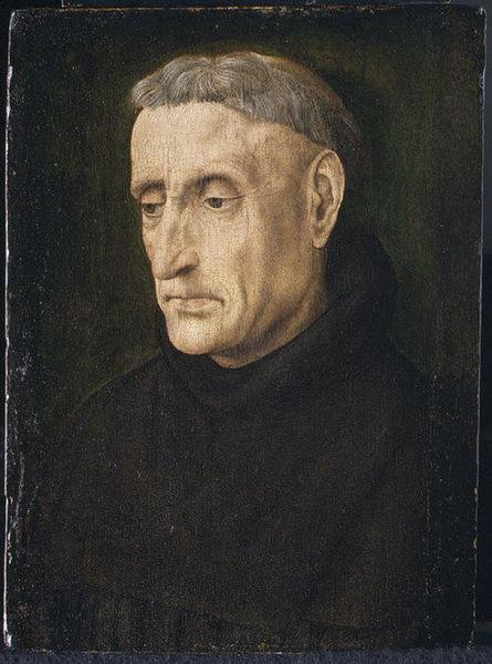 Hugo van der Goes A Benedictine Monk Germany oil painting art
